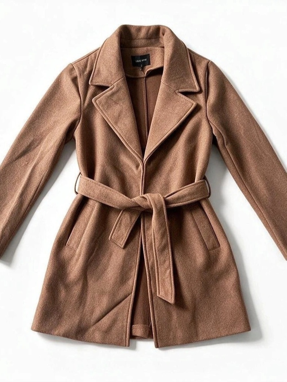 Brown Belted Trench Coat NWT